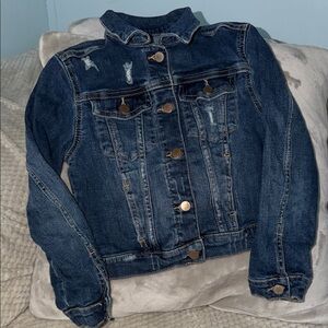 Wonder Nation Dark Blue Jean Jacket for Kids